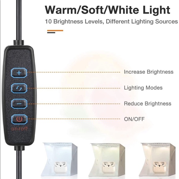 Mini Photo Studio Light Box - Picture 6 of 7